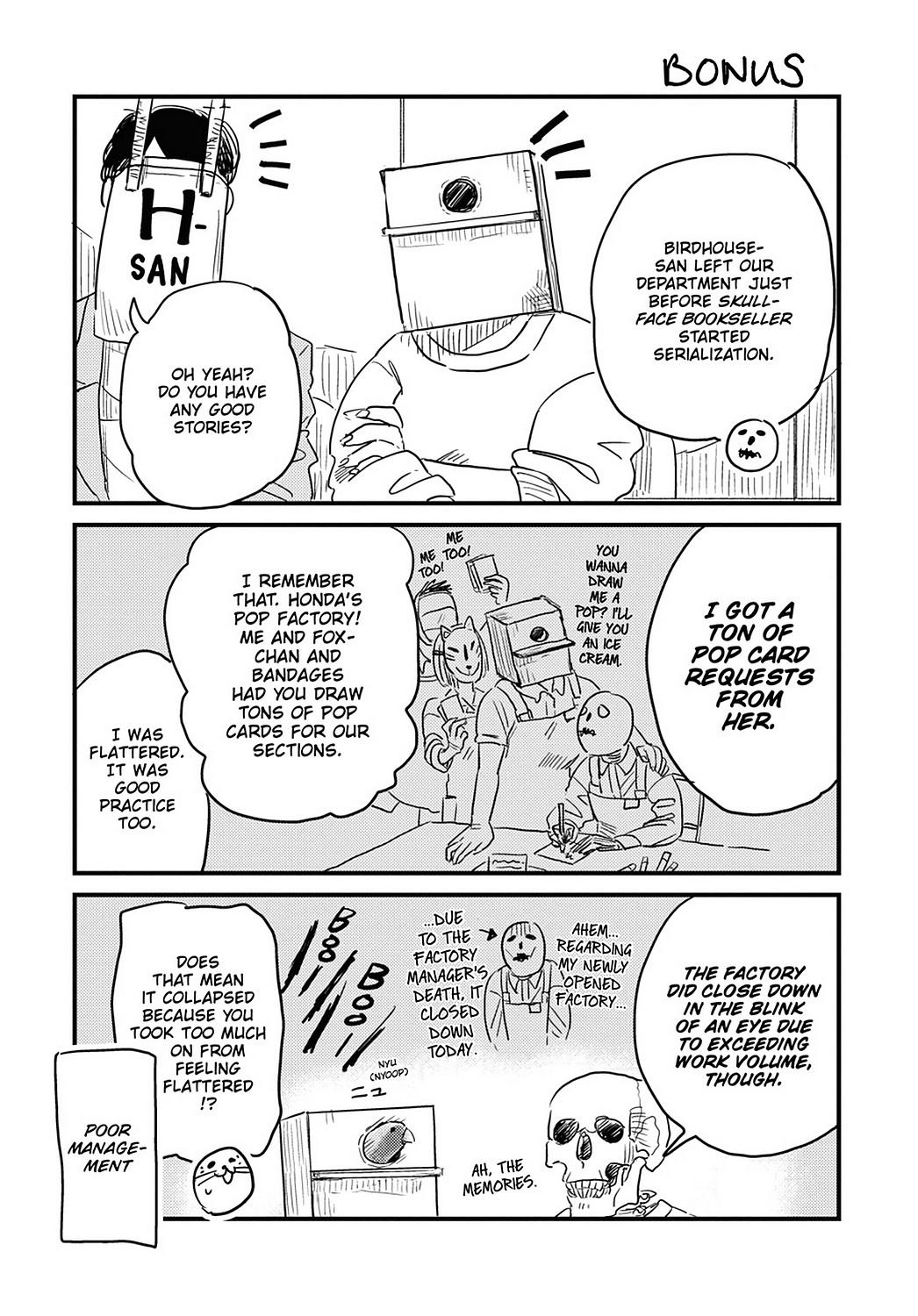 Skull-Face Bookseller Honda-San Chapter 22 #11