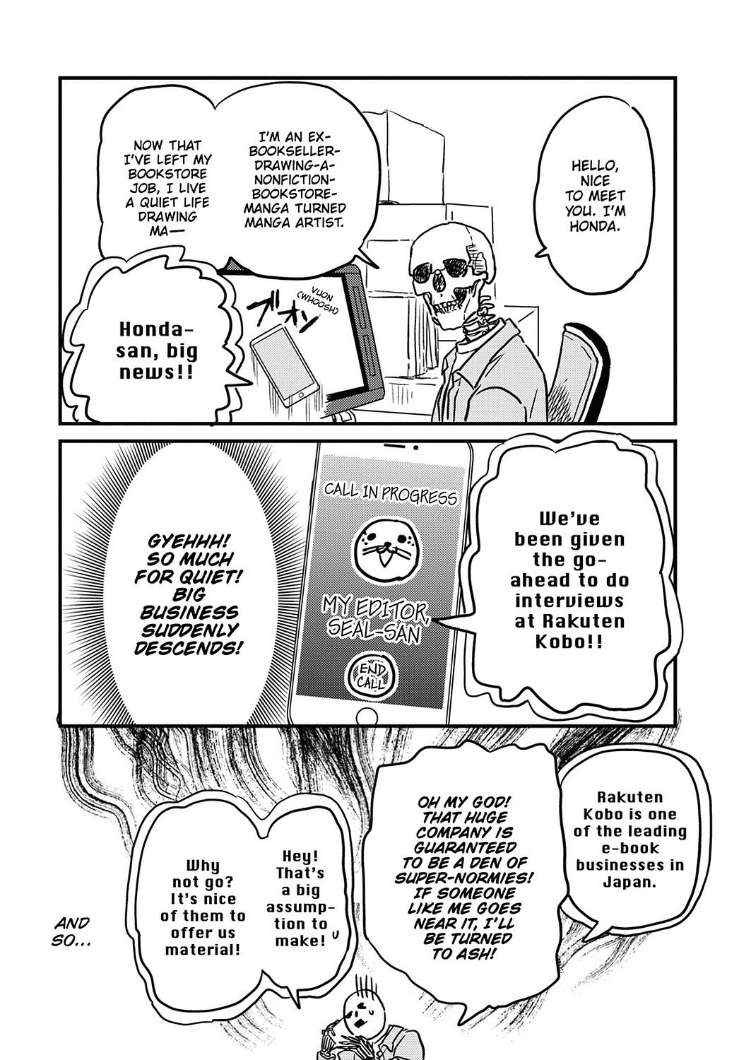 Skull-Face Bookseller Honda-San Chapter 22 #13