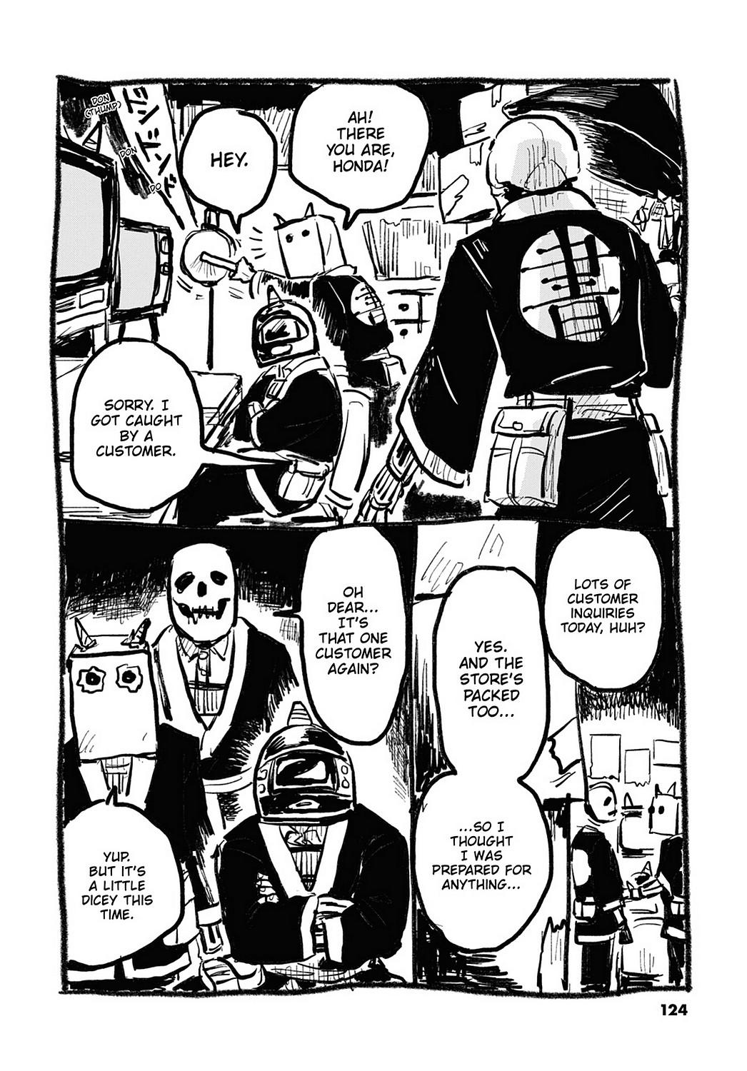 Skull-Face Bookseller Honda-San Chapter 20.5 #14