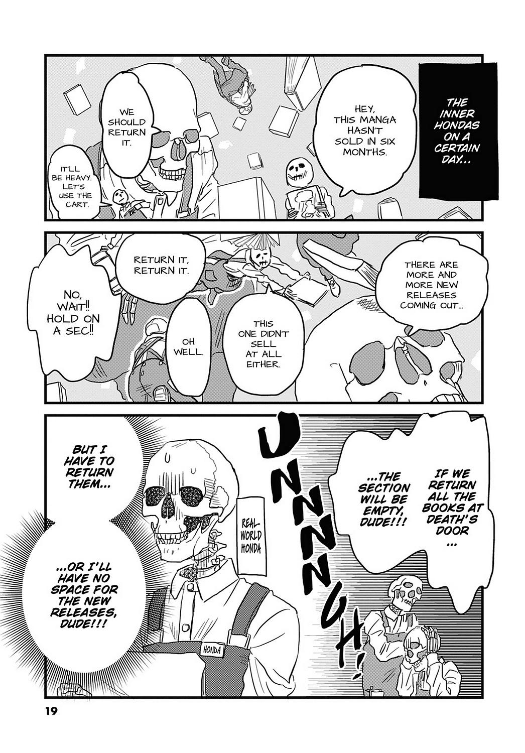 Skull-Face Bookseller Honda-San Chapter 16 #1