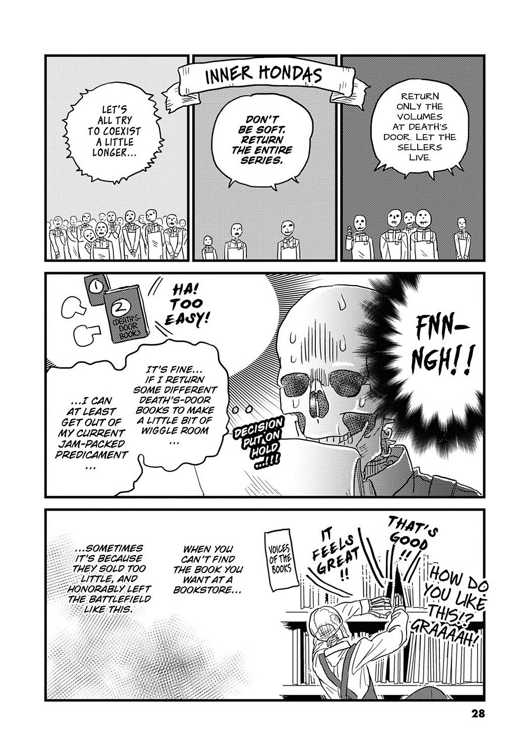 Skull-Face Bookseller Honda-San Chapter 16 #10