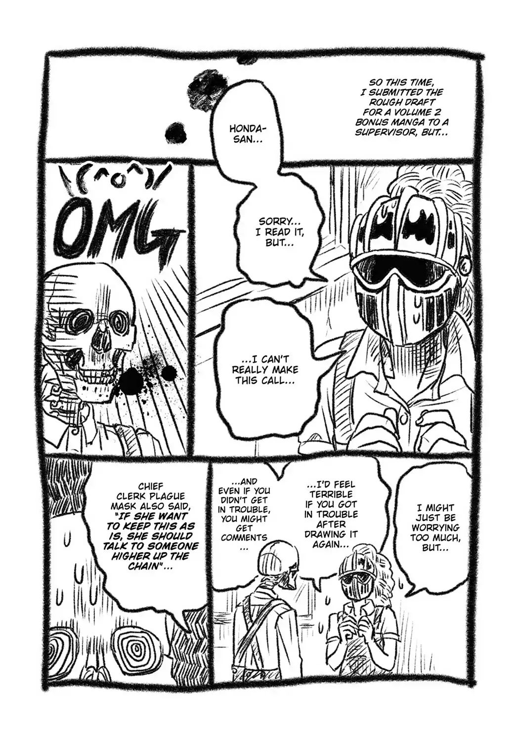 Skull-Face Bookseller Honda-San Chapter 14.2 #4