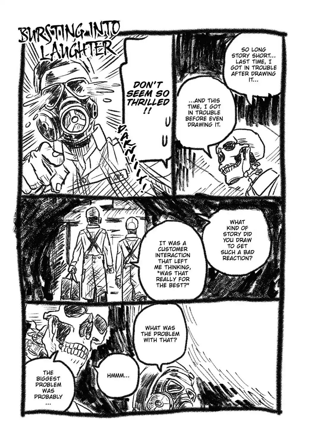 Skull-Face Bookseller Honda-San Chapter 14.2 #9