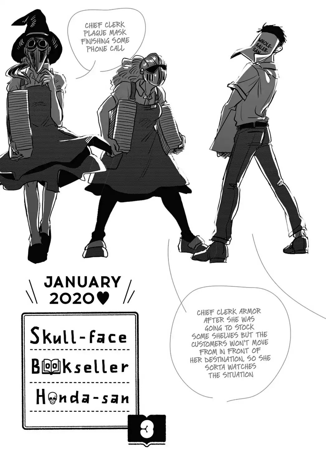 Skull-Face Bookseller Honda-San Chapter 14.2 #19