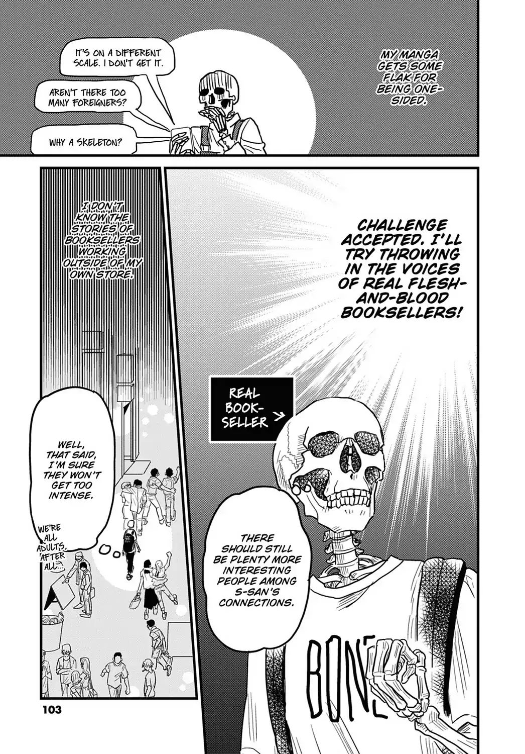 Skull-Face Bookseller Honda-San Chapter 14 #5