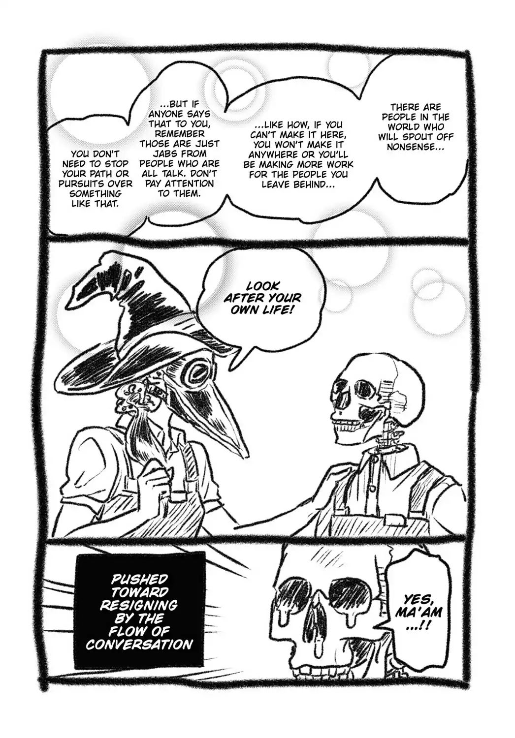 Skull-Face Bookseller Honda-San Chapter 14.1 #3