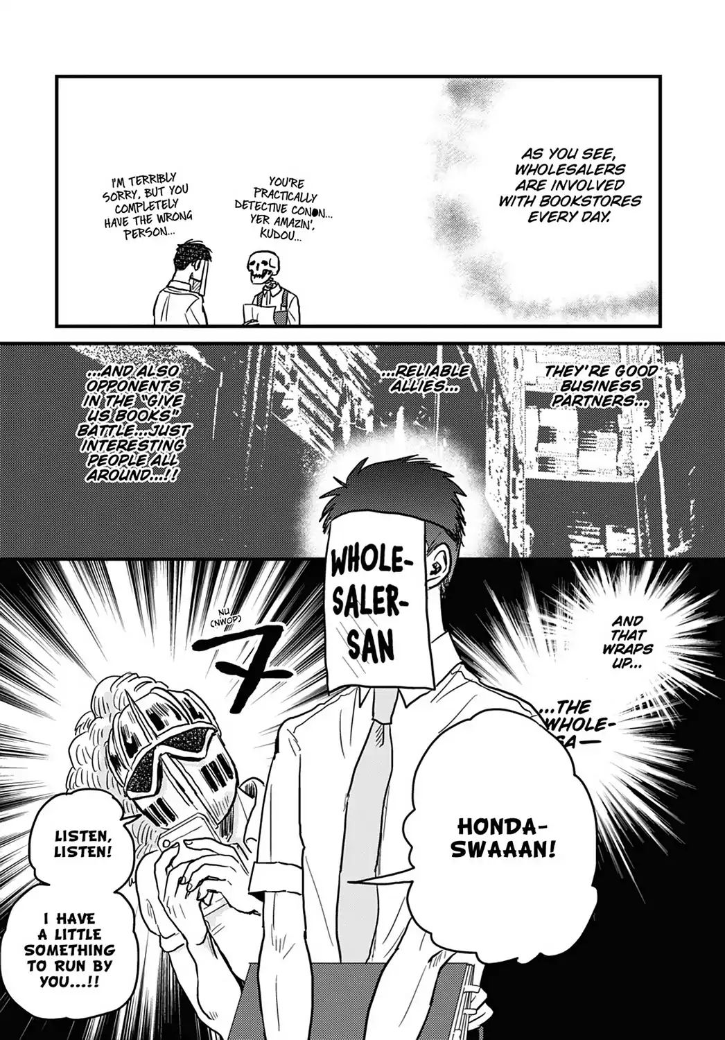 Skull-Face Bookseller Honda-San Chapter 11 #15