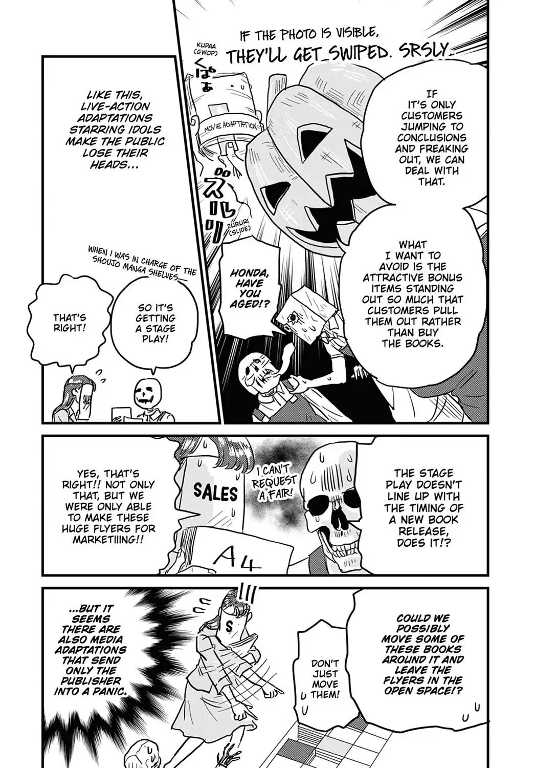 Skull-Face Bookseller Honda-San Chapter 12 #11