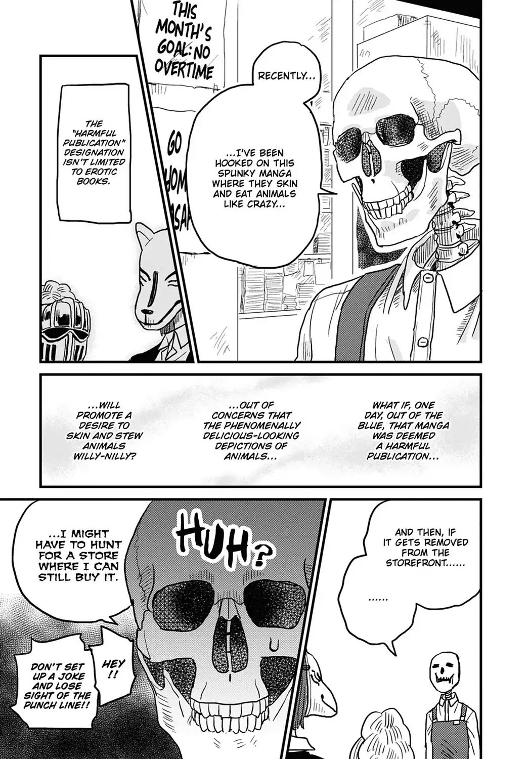 Skull-Face Bookseller Honda-San Chapter 10 #9