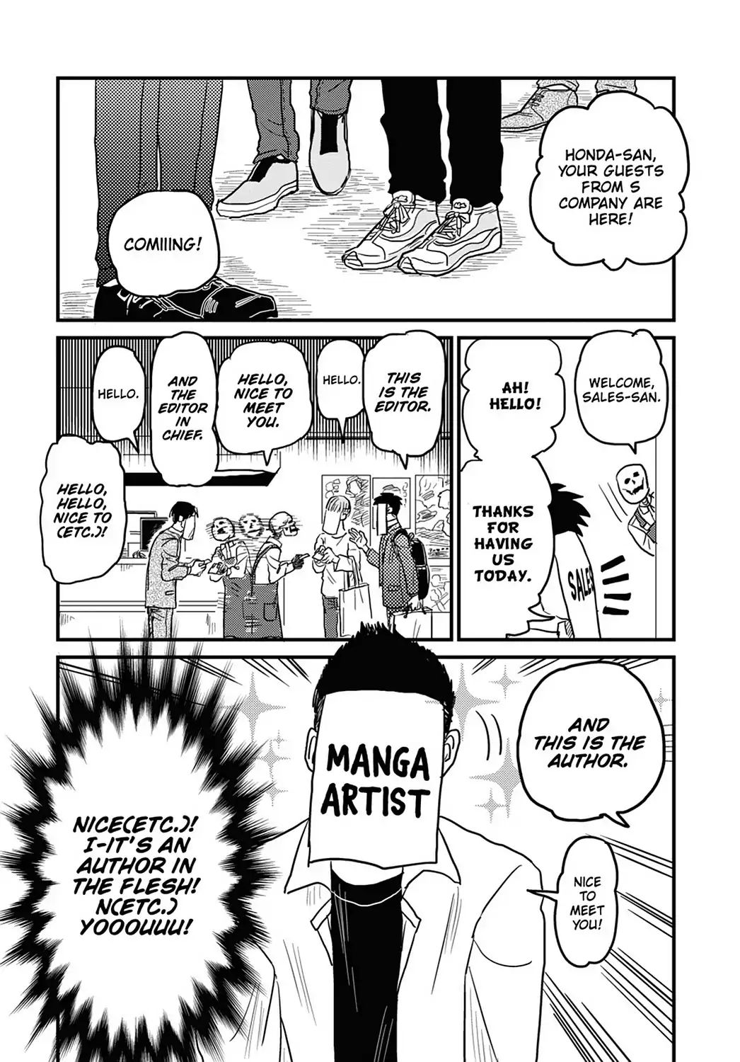 Skull-Face Bookseller Honda-San Chapter 8 #5