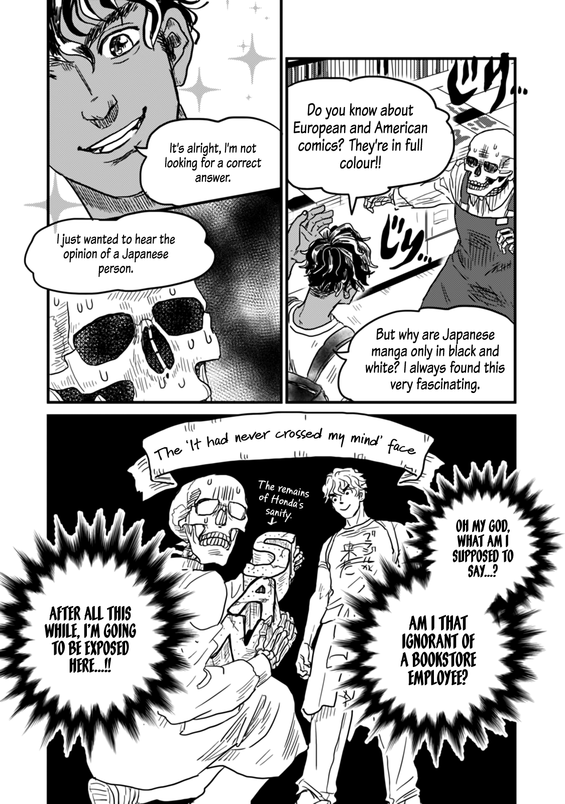 Skull-Face Bookseller Honda-San Chapter 7 #14