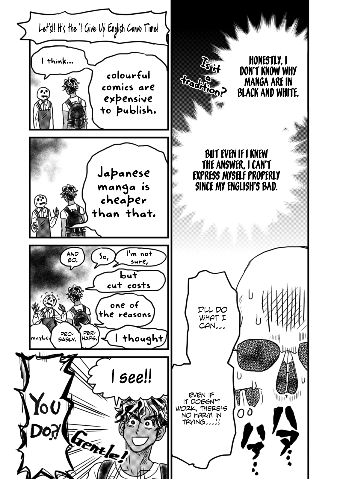 Skull-Face Bookseller Honda-San Chapter 7 #15