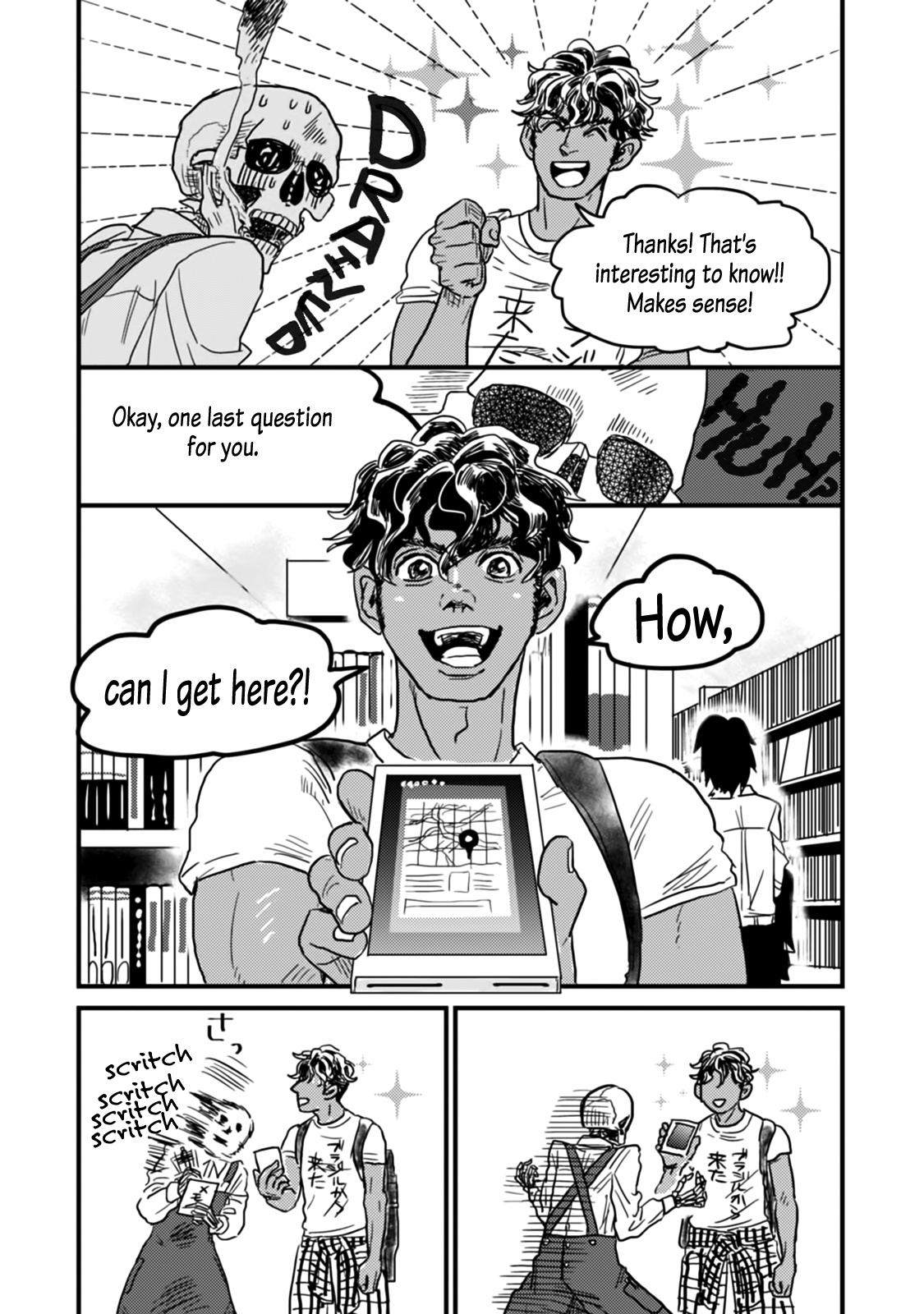 Skull-Face Bookseller Honda-San Chapter 7 #16
