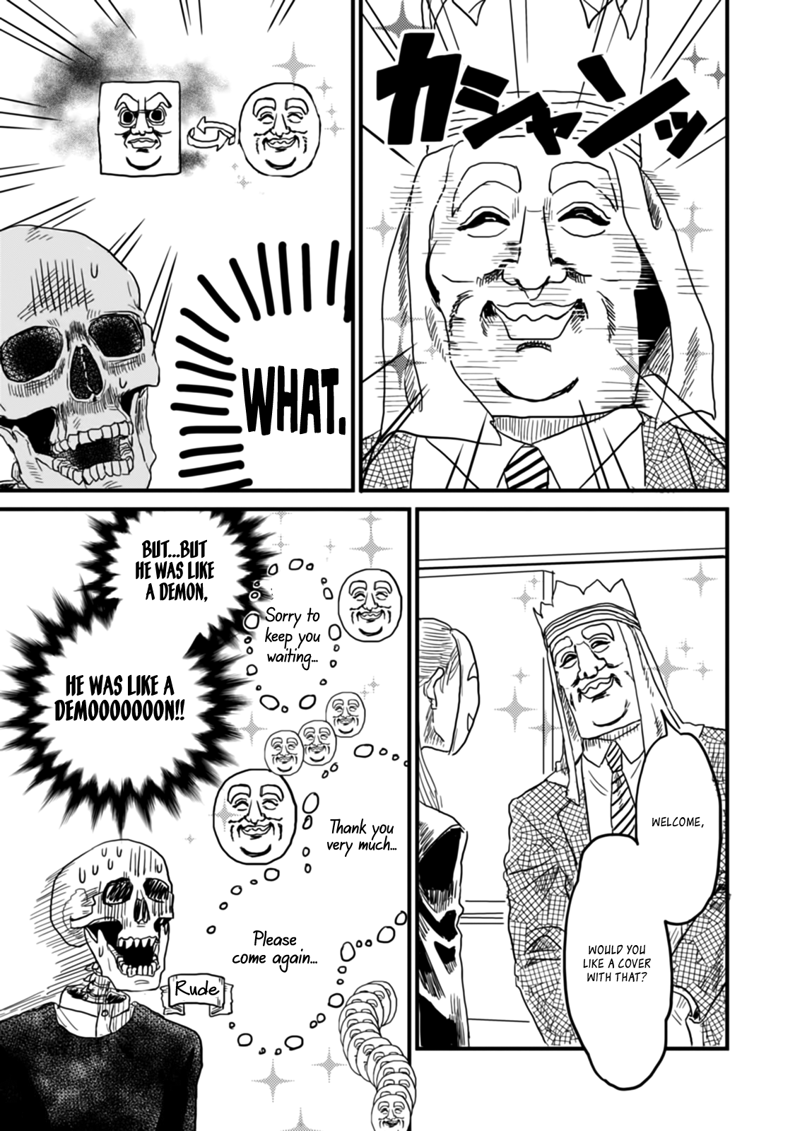 Skull-Face Bookseller Honda-San Chapter 6 #11