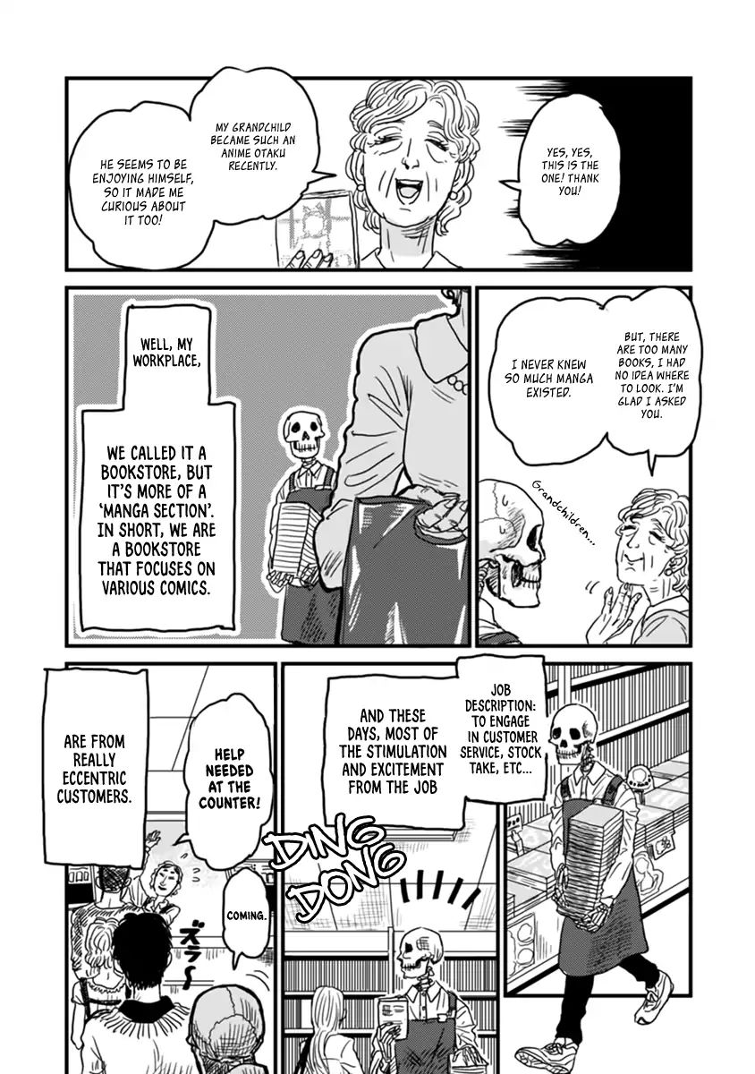 Skull-Face Bookseller Honda-San Chapter 1 #4