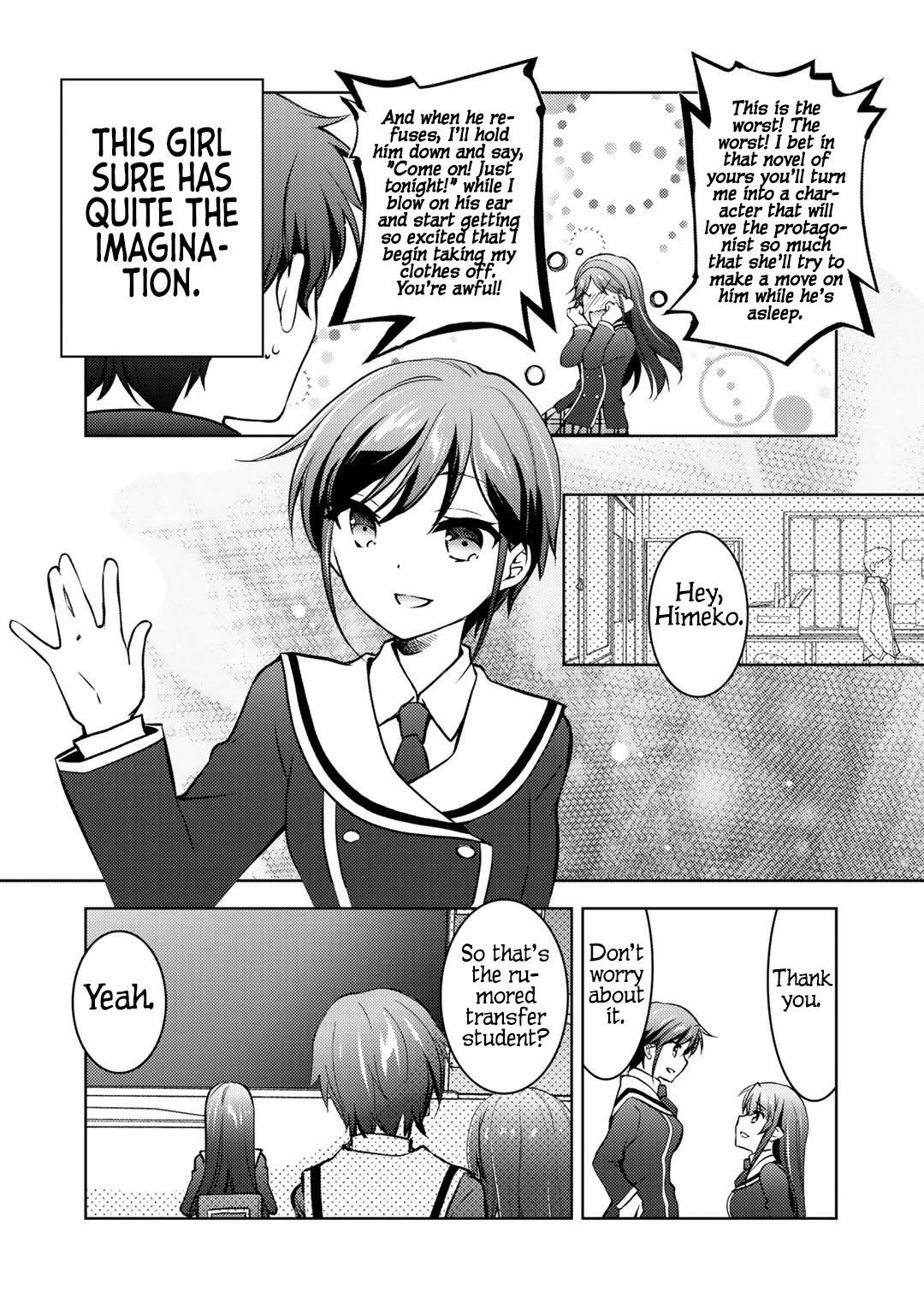 Shousetsu Touko Saito O Riyou Shite Itara, Kurasu No Bishoujo Ga Dokushadatta Chapter 12 #14