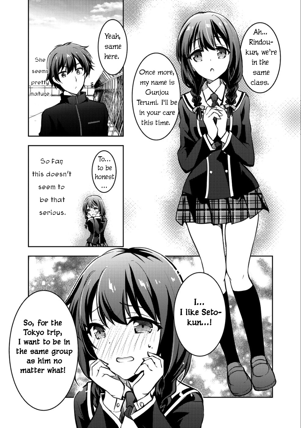 Shousetsu Touko Saito O Riyou Shite Itara, Kurasu No Bishoujo Ga Dokushadatta Chapter 3 #7