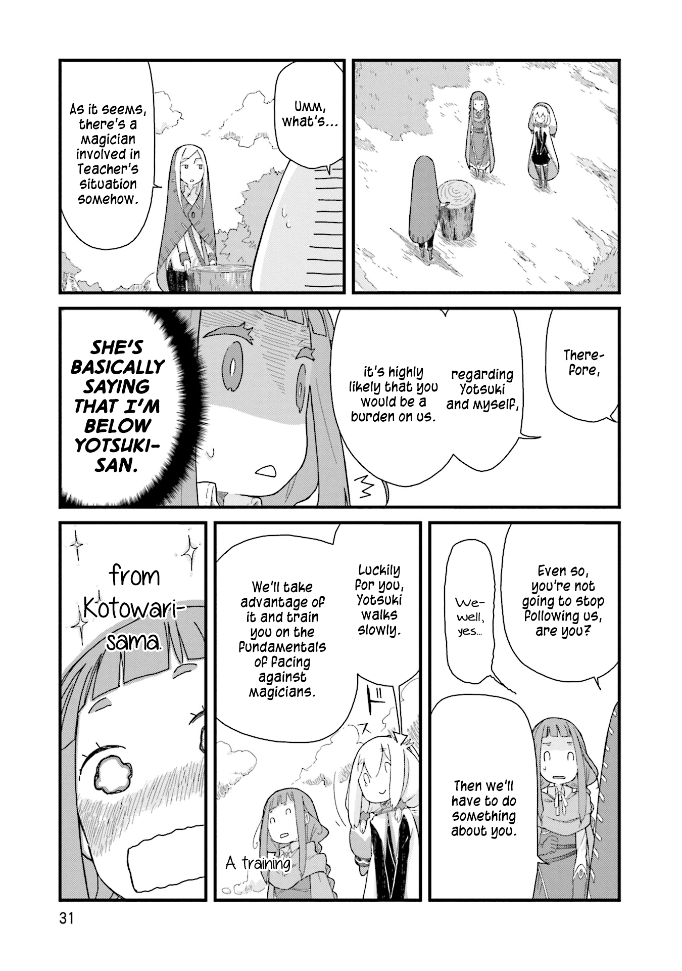 Yotsukoto Chapter 15 #5