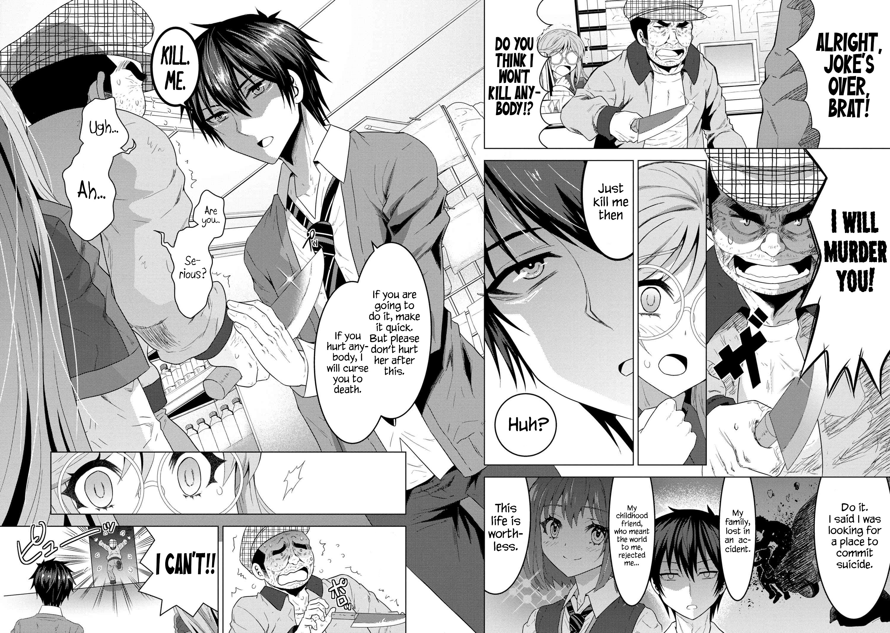 Konbini Goutou Kara Tasuketa Jimi Tenin Ga, Onaji Kurasu No Ubude Kawaii Gyarudatta Chapter 1 #14