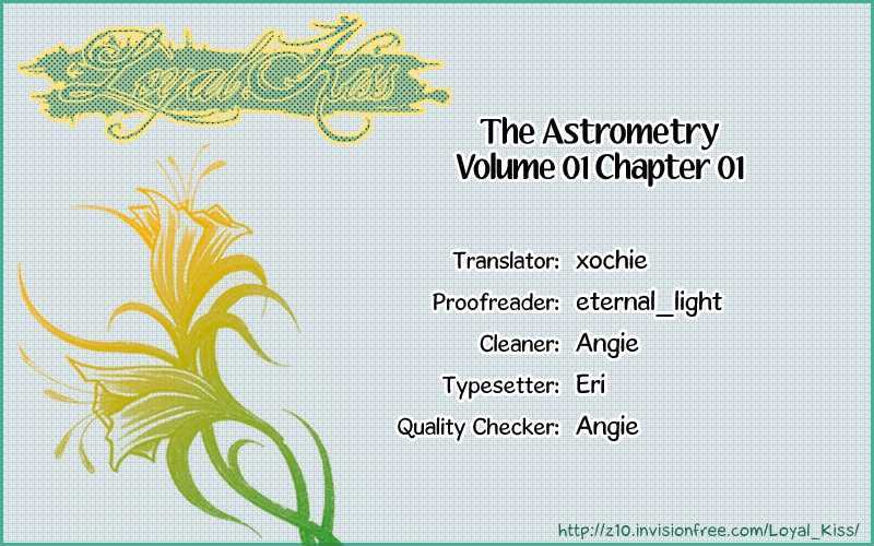 The Astrometry Chapter 1 #1