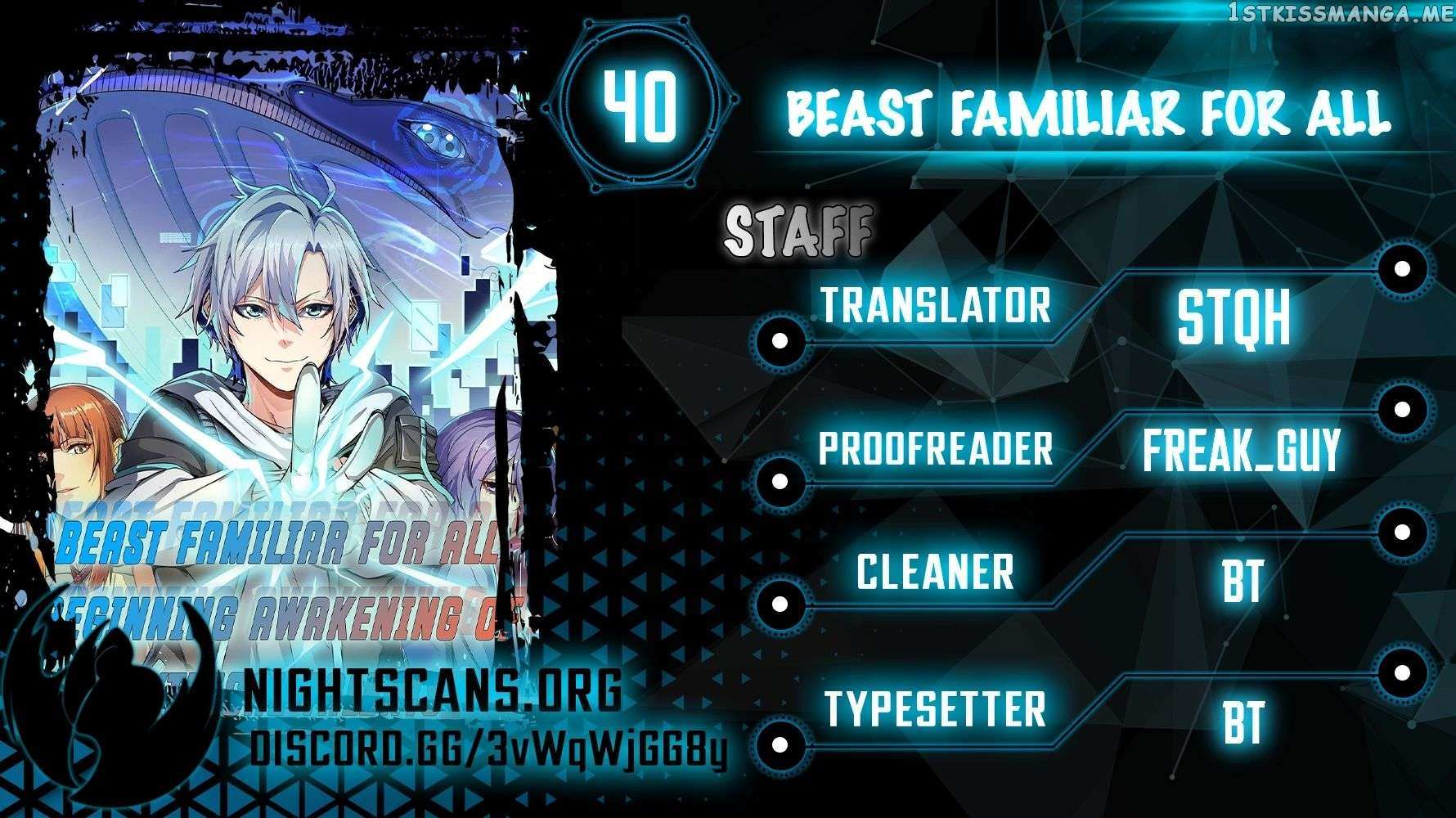 Beast Familiar For All: Beginning Awakening Of Mythical Talents Chapter 40 #1