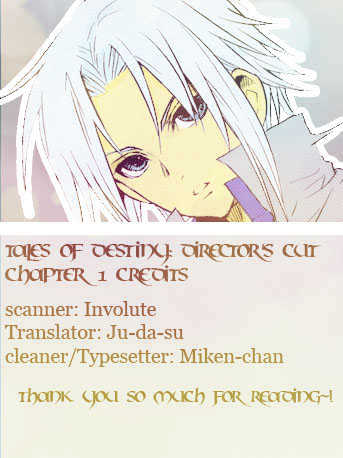 Tales Of Destiny: Director's Cut Chapter 1 #1