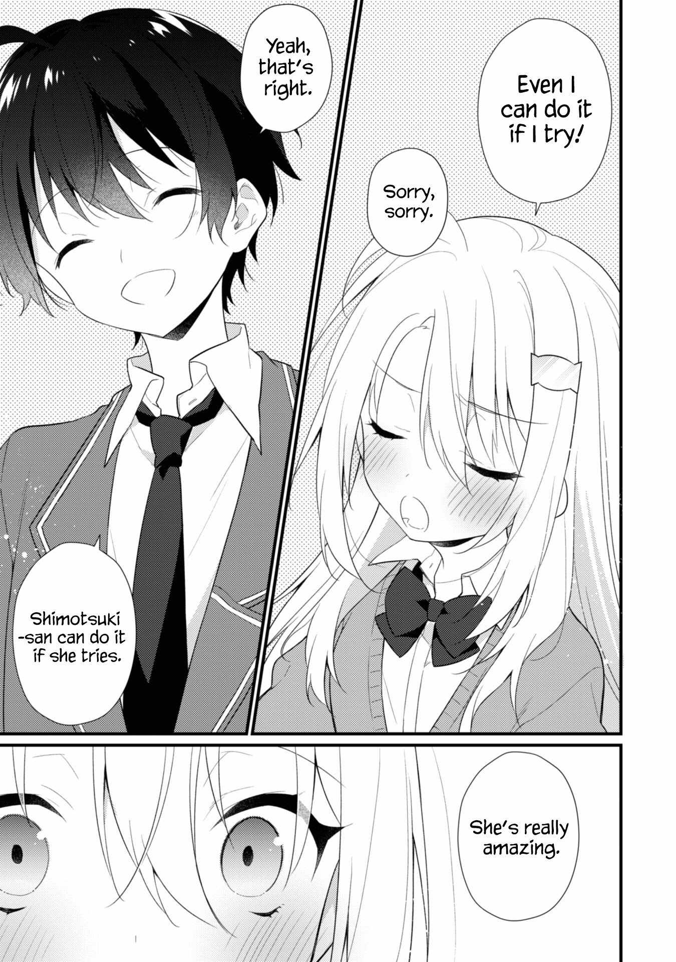 Shimotsuki-San Likes The Mob ~This Shy Girl Is Only Sweet Towards Me~ Chapter 8 #7