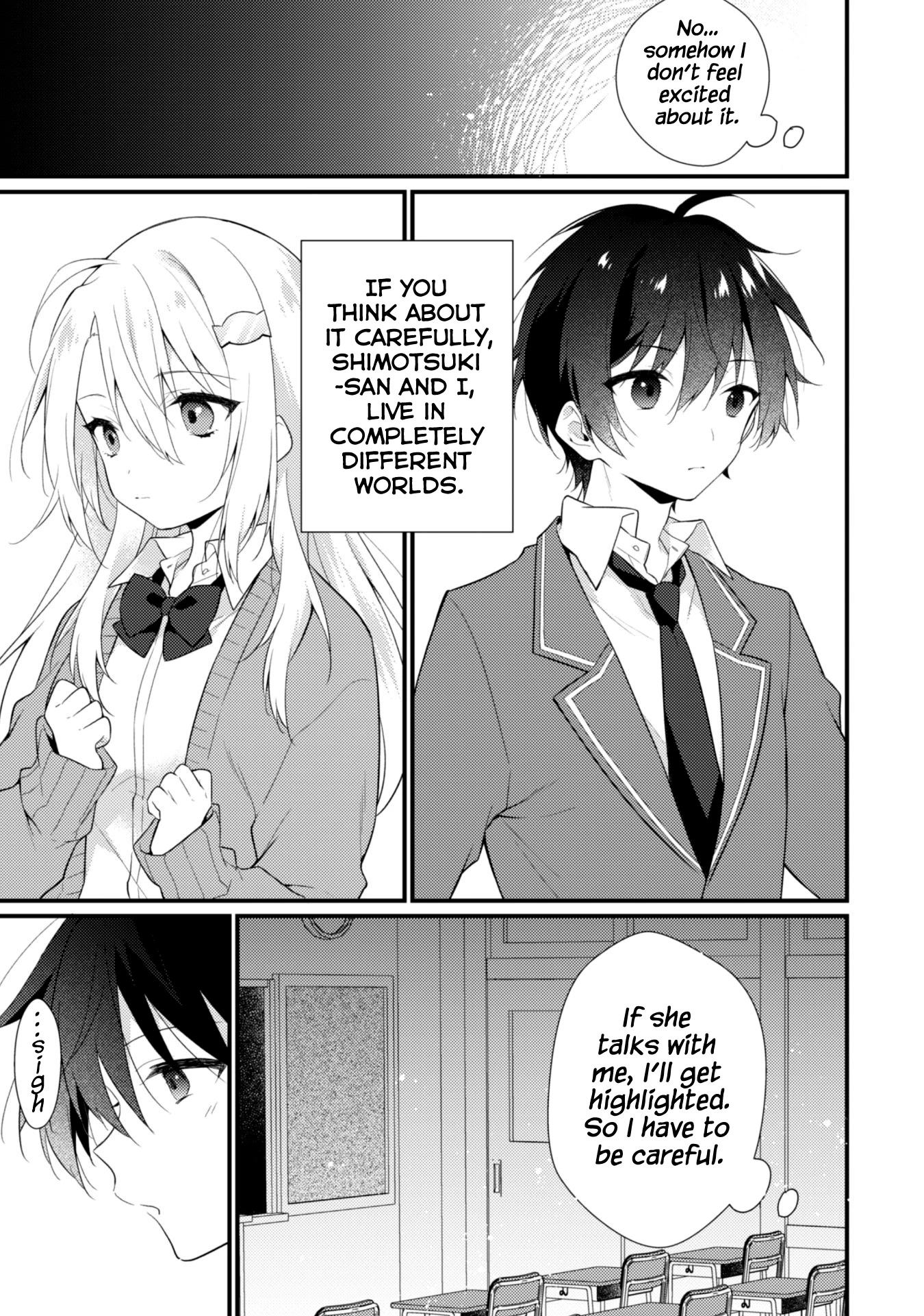 Shimotsuki-San Likes The Mob ~This Shy Girl Is Only Sweet Towards Me~ Chapter 2 #8