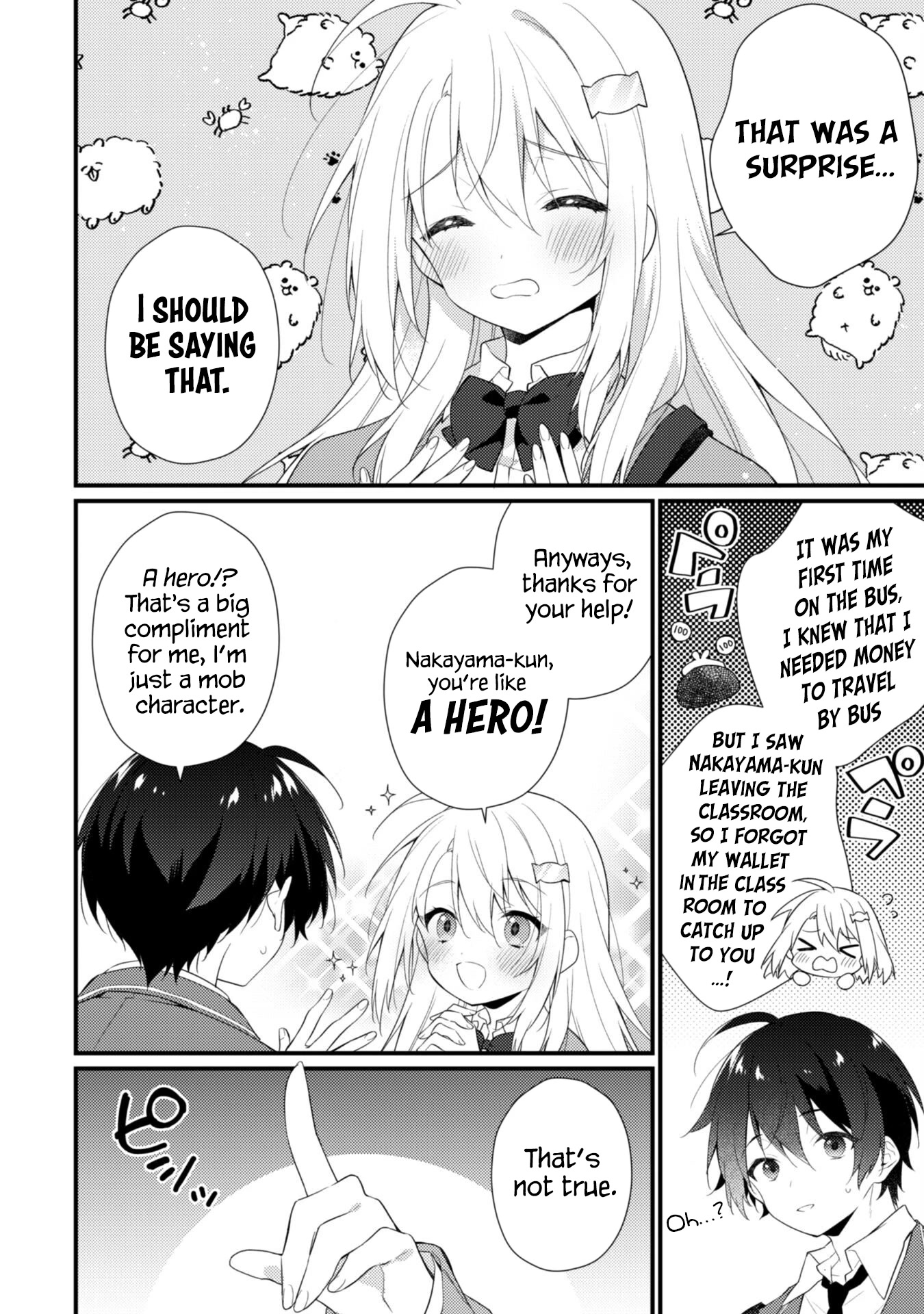 Shimotsuki-San Likes The Mob ~This Shy Girl Is Only Sweet Towards Me~ Chapter 4 #16