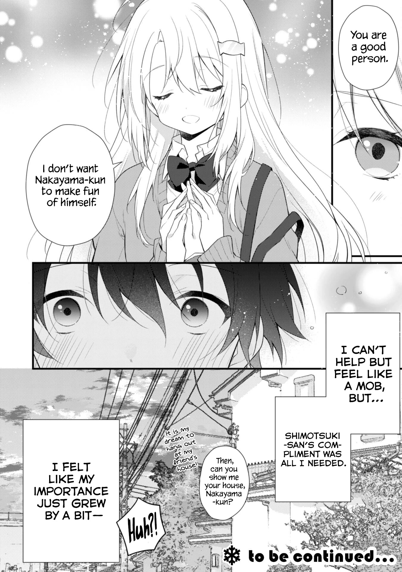 Shimotsuki-San Likes The Mob ~This Shy Girl Is Only Sweet Towards Me~ Chapter 4 #20