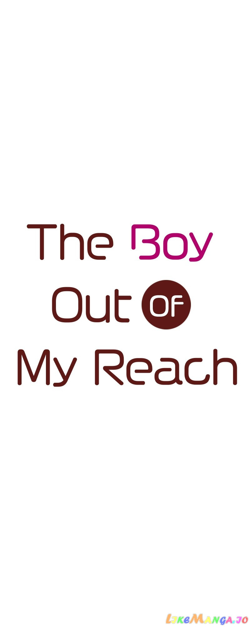 The Boy Out Of My Reach Chapter 106 #1