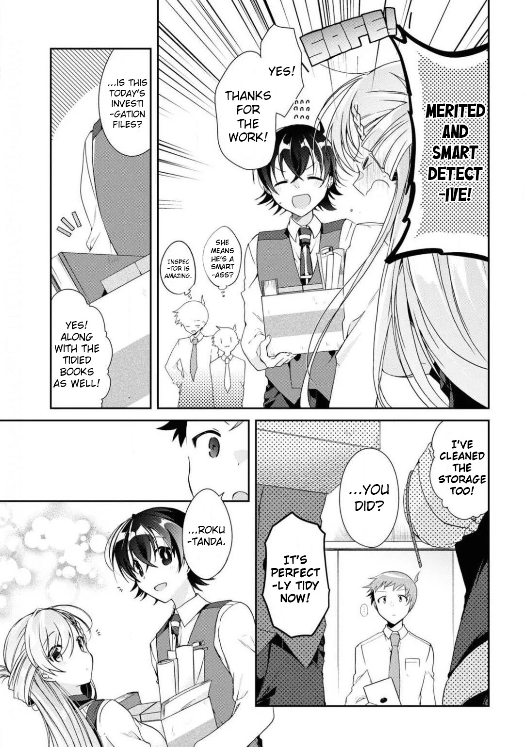 Isshiki-San Wa Koi Wo Shiritai. Chapter 4 #9