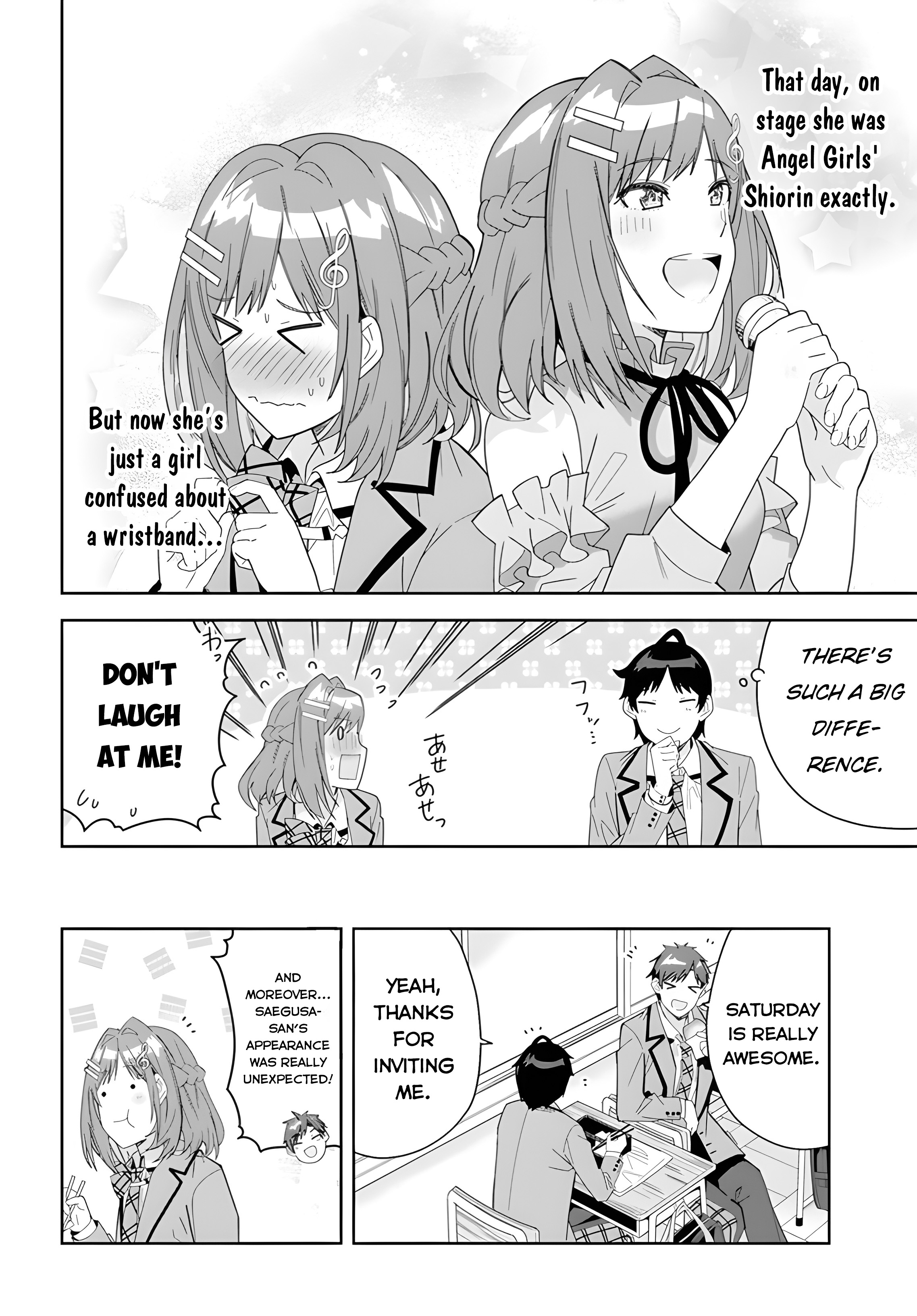 Classmate No Moto Idol Ga, Tonikaku Kyodou Fushin Nan Desu Chapter 3 #6