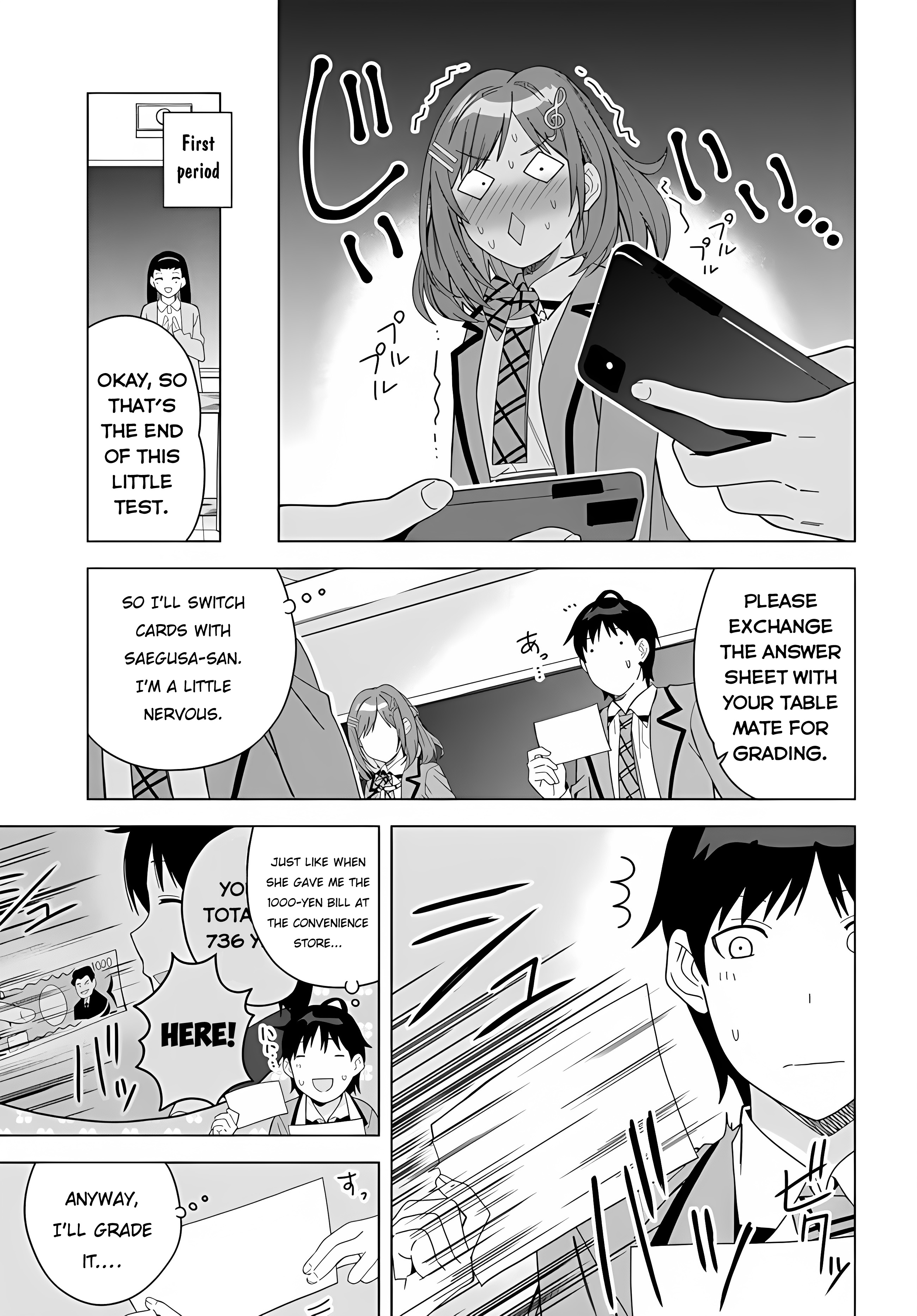 Classmate No Moto Idol Ga, Tonikaku Kyodou Fushin Nan Desu Chapter 1 #12