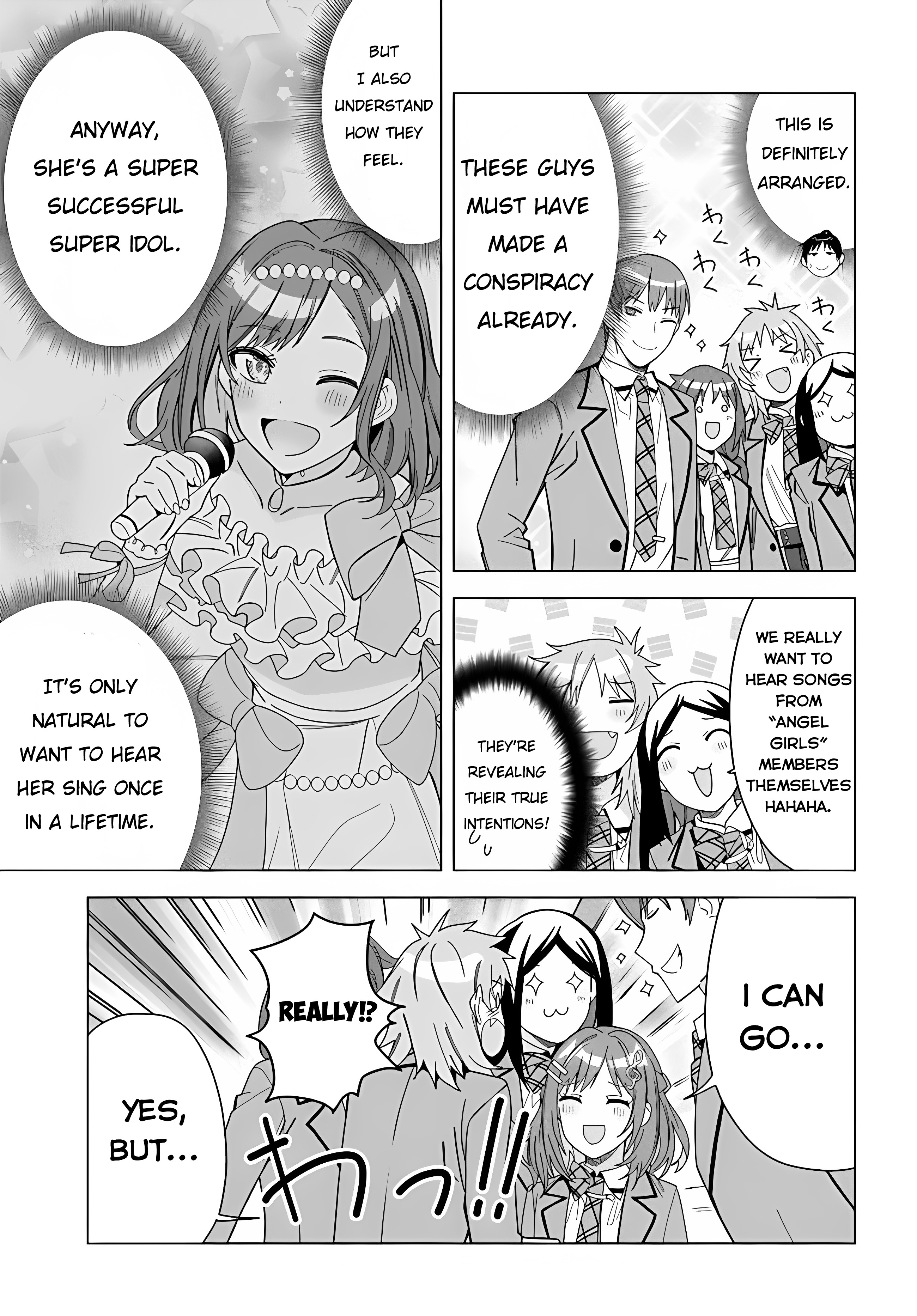 Classmate No Moto Idol Ga, Tonikaku Kyodou Fushin Nan Desu Chapter 1 #24