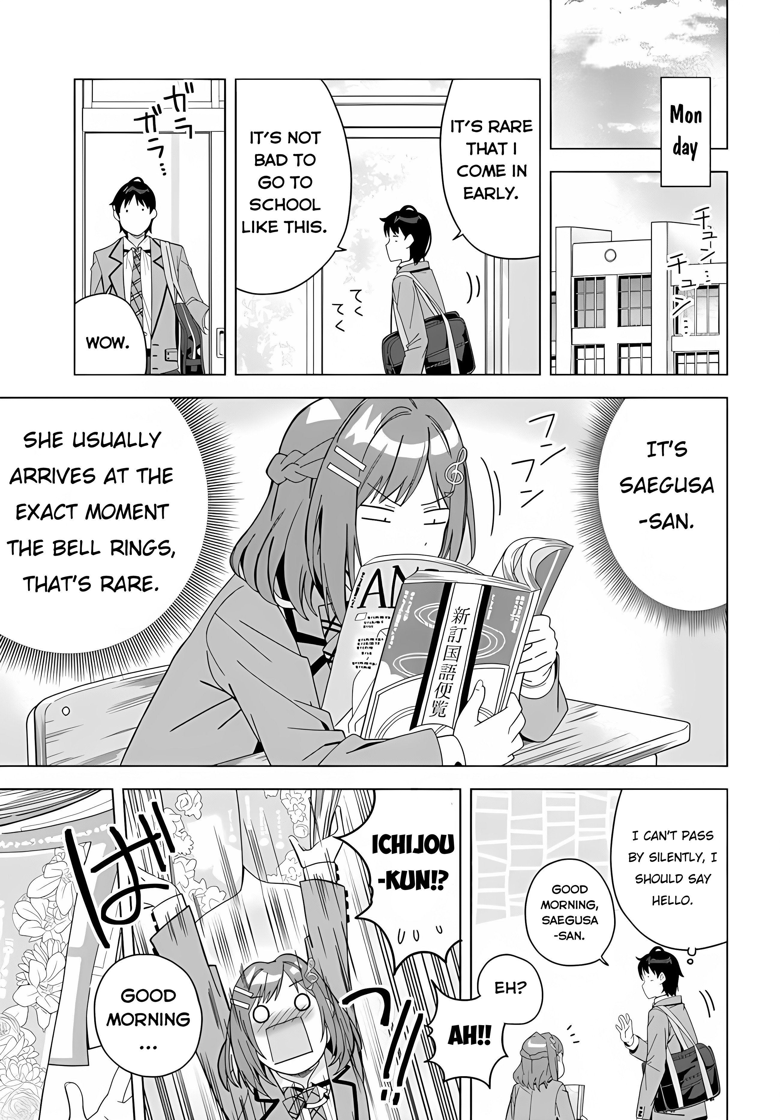 Classmate No Moto Idol Ga, Tonikaku Kyodou Fushin Nan Desu Chapter 1 #34