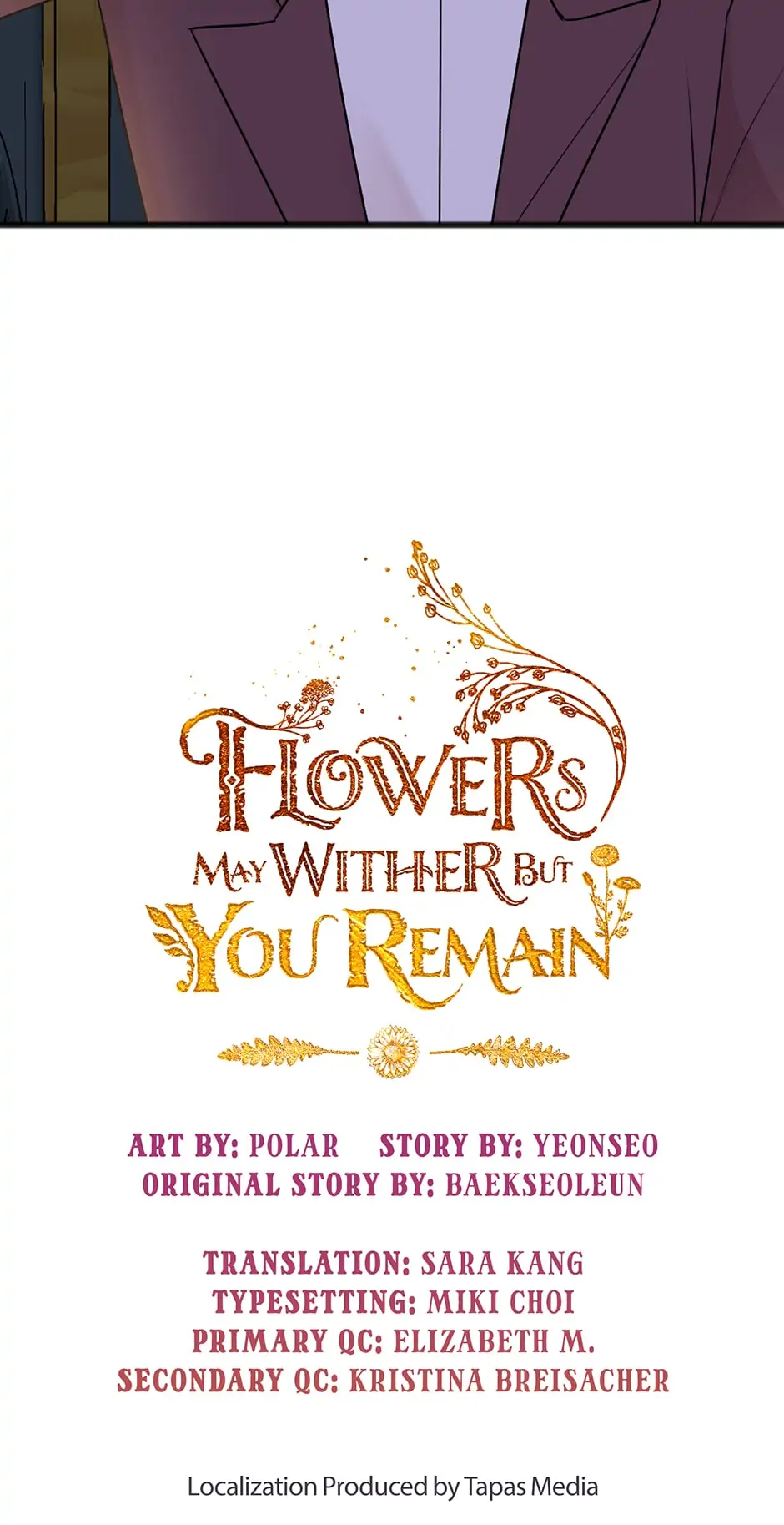 Flowers May Wither But You Remain Chapter 41 #27