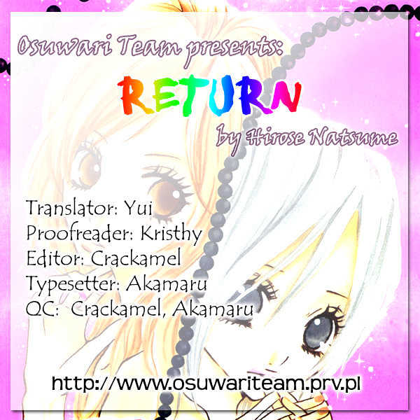 Return (Hirose Natsume) Chapter 0.2 #2