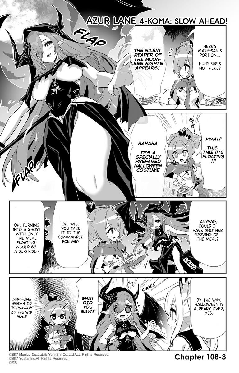 Azur Lane 4-Koma: Slow Ahead Chapter 108 #3