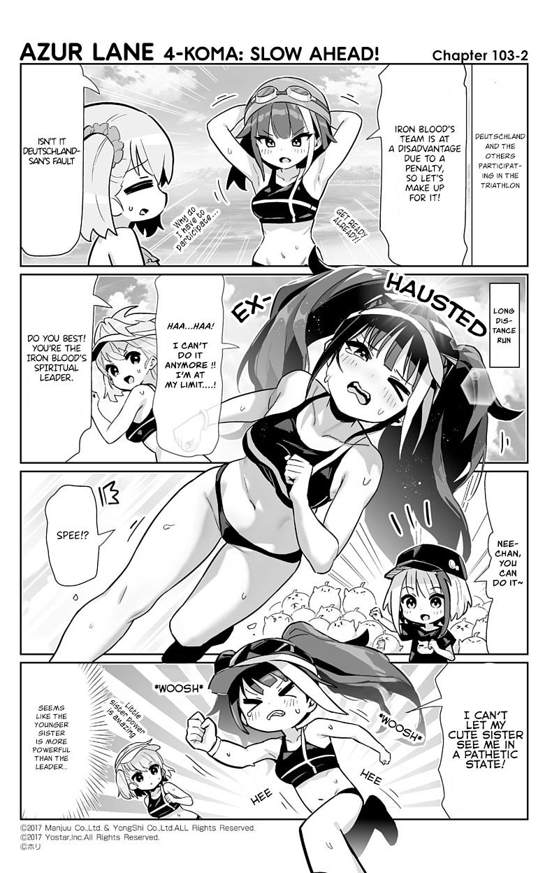 Azur Lane 4-Koma: Slow Ahead Chapter 103 #2