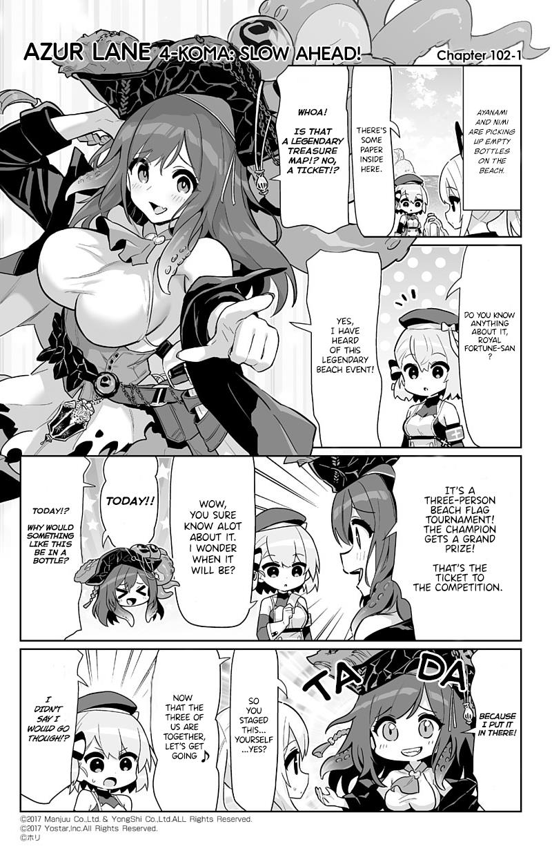 Azur Lane 4-Koma: Slow Ahead Chapter 102 #1