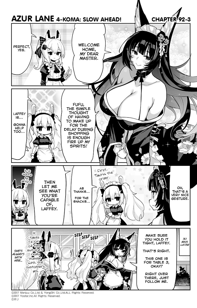 Azur Lane 4-Koma: Slow Ahead Chapter 92 #3