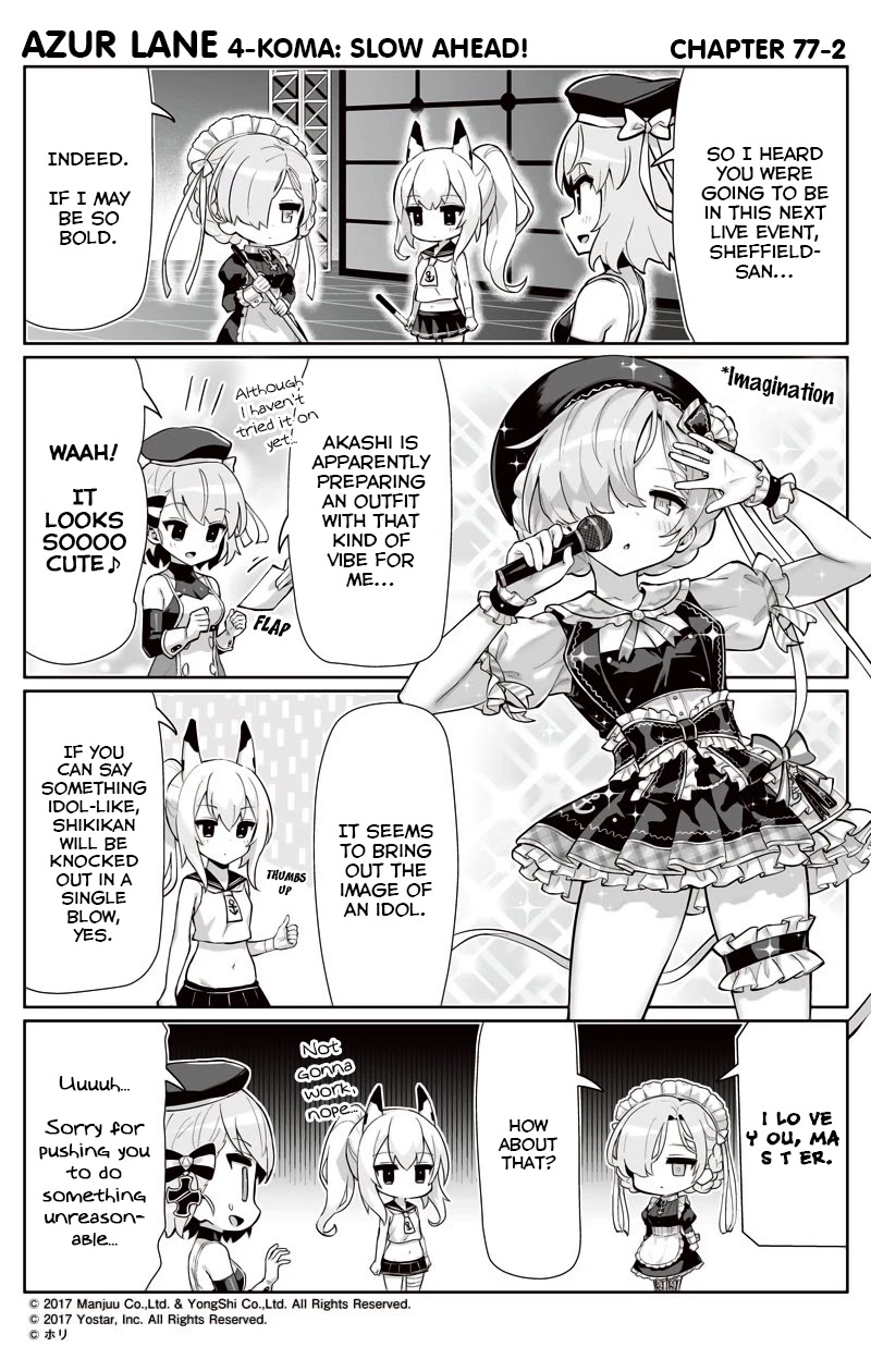 Azur Lane 4-Koma: Slow Ahead Chapter 77 #2