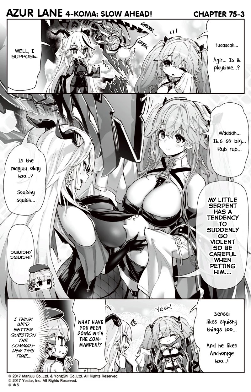 Azur Lane 4-Koma: Slow Ahead Chapter 75 #3