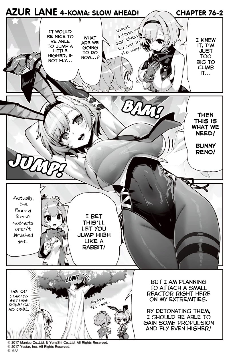 Azur Lane 4-Koma: Slow Ahead Chapter 76 #2