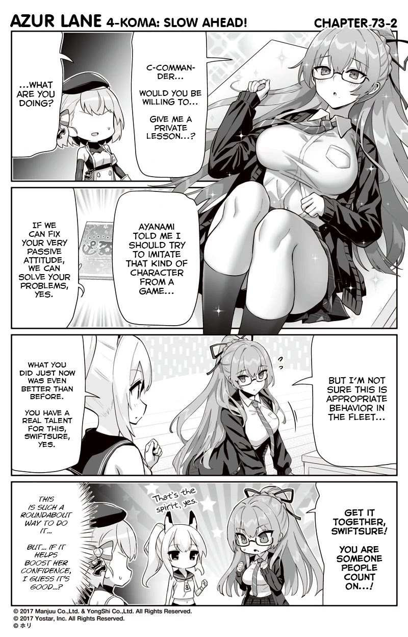 Azur Lane 4-Koma: Slow Ahead Chapter 73 #2