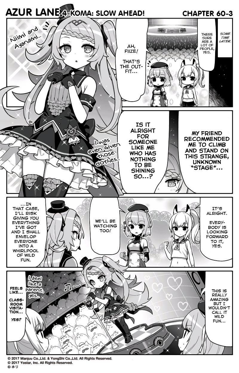 Azur Lane 4-Koma: Slow Ahead Chapter 60 #3