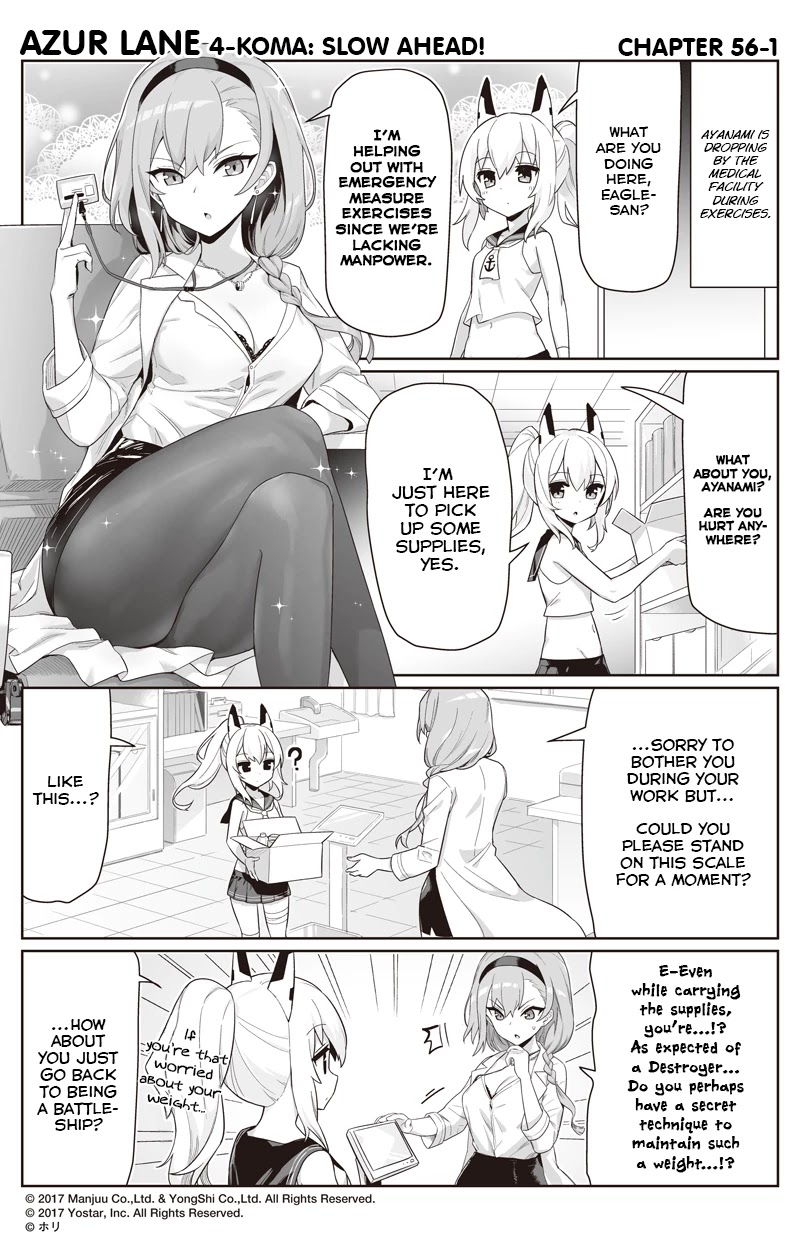 Azur Lane 4-Koma: Slow Ahead Chapter 56 #1