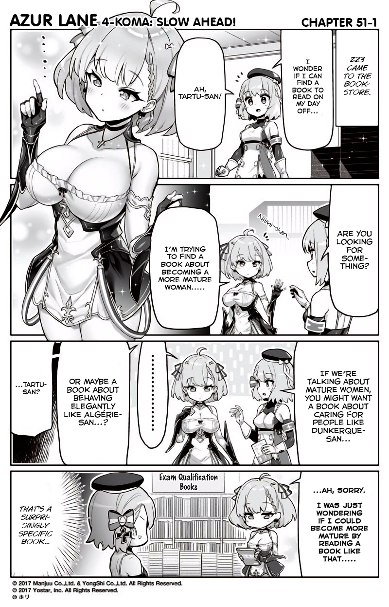 Azur Lane 4-Koma: Slow Ahead Chapter 51 #1