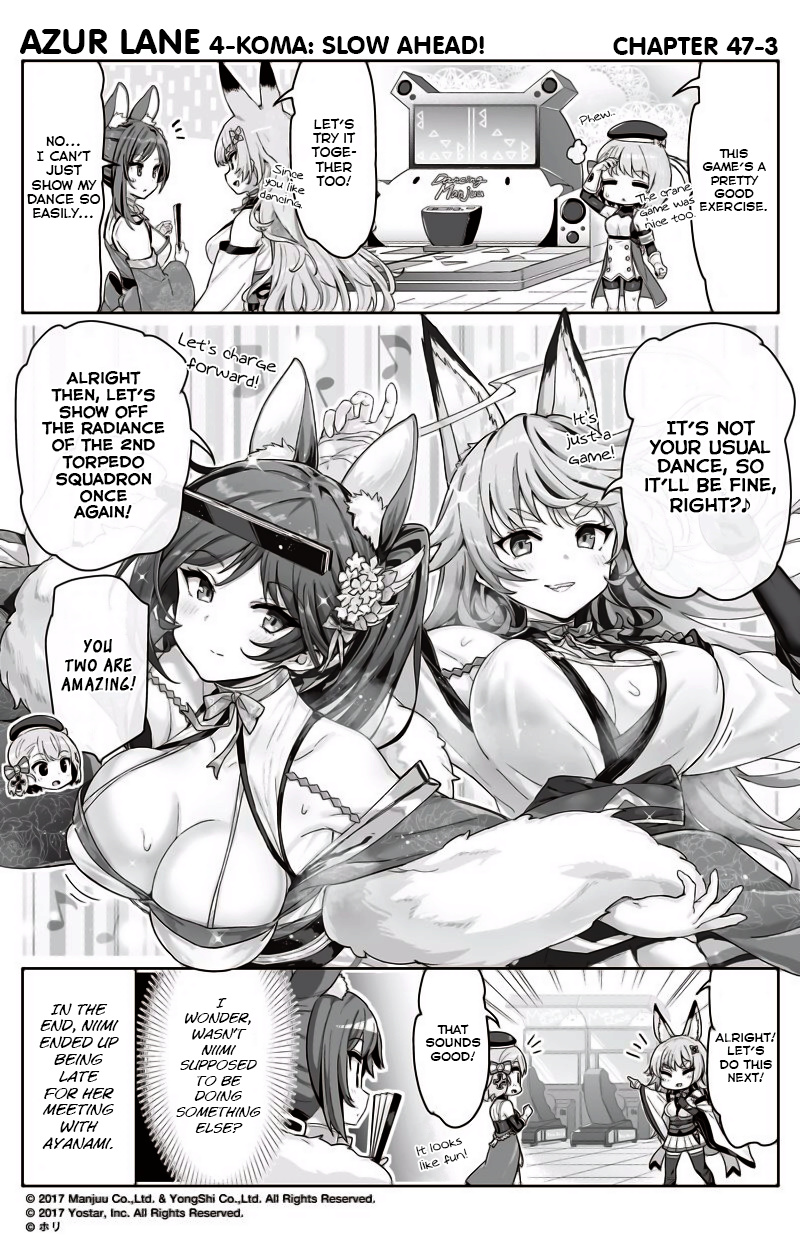 Azur Lane 4-Koma: Slow Ahead Chapter 47 #3